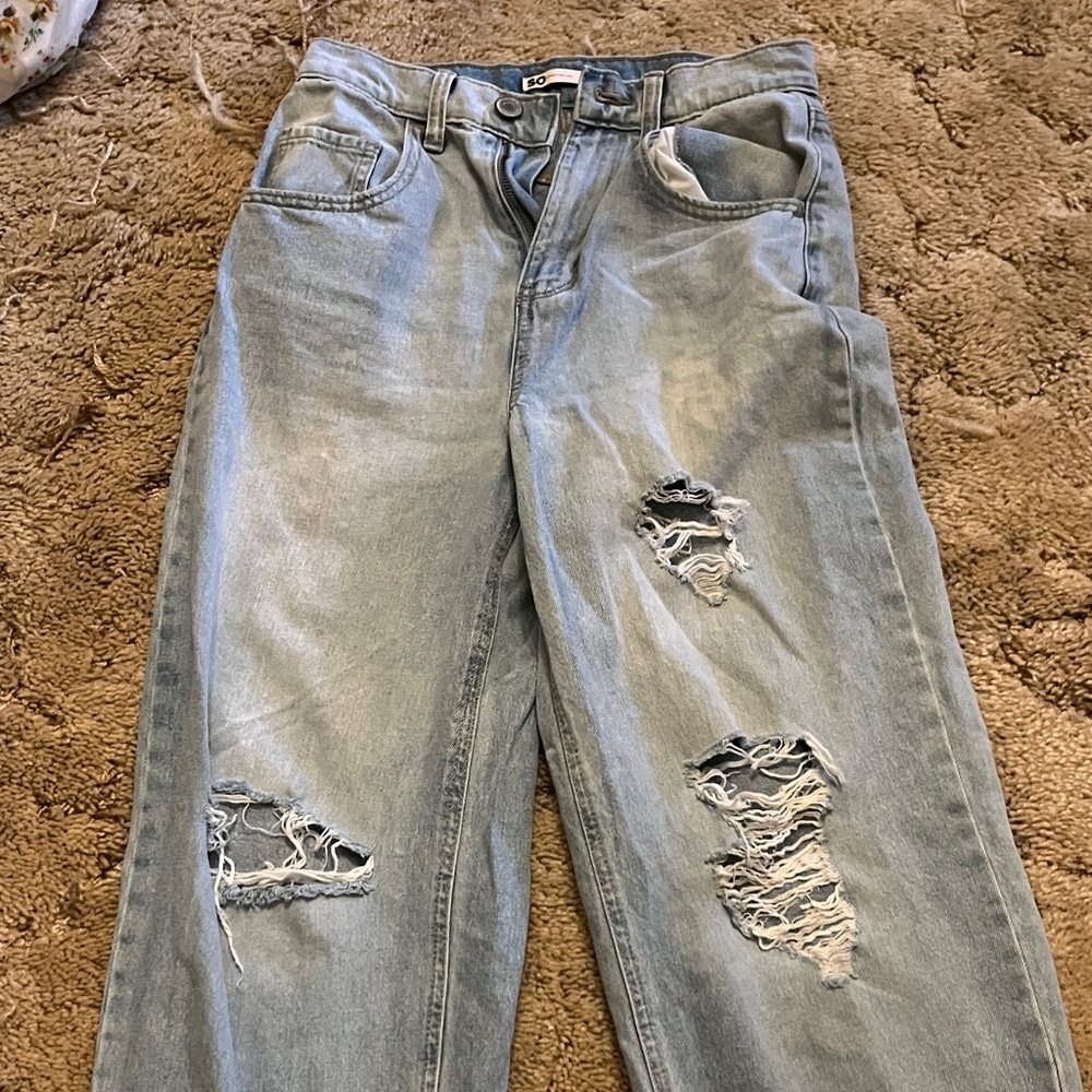 SO Good for life brand Light Blue Highest Rise Baggy Jeans